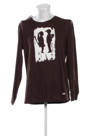 Мъжка блуза Unbranded, Размер XXL, Цвят Кафяв, Цена 13,29 €, #136944134