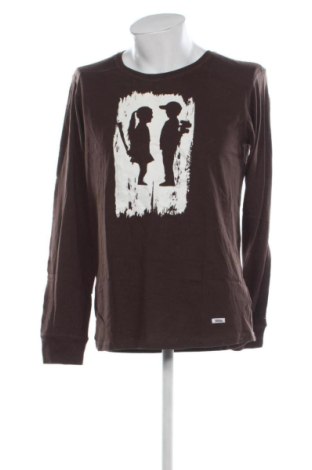 Мъжка блуза Unbranded, Размер L, Цвят Кафяв, Цена 13,29 €, #136960136