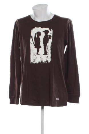 Мъжка блуза Unbranded, Размер XXL, Цвят Кафяв, Цена 13,29 €, #136971643