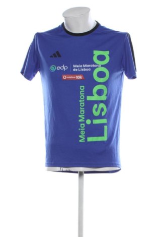 Męski T-shirt Adidas, Rozmiar M, Kolor Niebieski, Cena 72,99 zł, #137036225