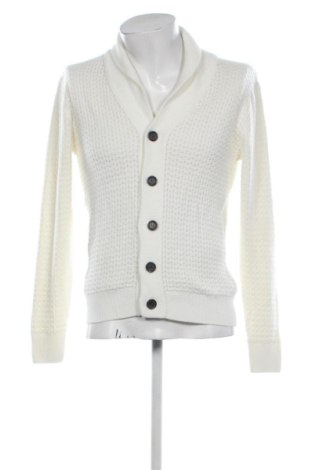 Herren Strickjacke Zara, Größe L, Farbe Ecru, Preis € 18,63, #136984940