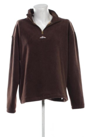 Ανδρική μπλούζα fleece Unbranded, Μέγεθος L, Χρώμα Καφέ, Τιμή 25,99 €, #136947808