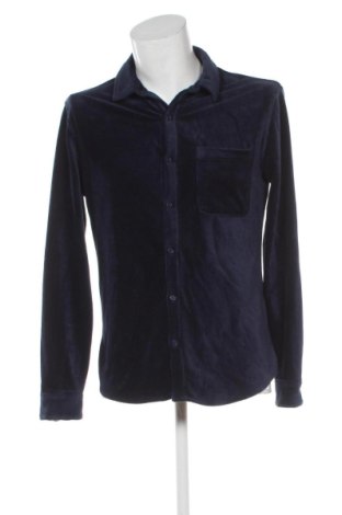 Мъжка риза Zara, Размер M, Цвят Син, Цена 15,00 €, #136867945