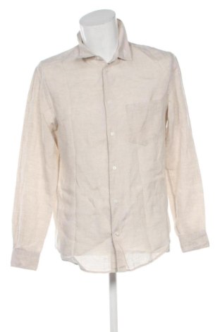 Męska koszula H&M, Rozmiar M, Kolor ecru, Cena 67,84 zł, #136909459