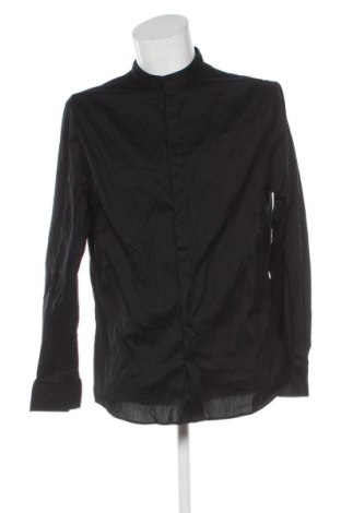 Мъжка риза H&M, Размер L, Цвят Черен, Цена 10,93 €, #136917950