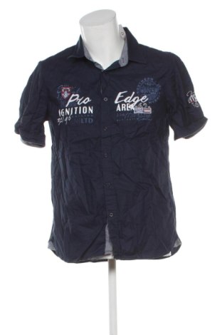 Herrenhemd Jean Pascale, Größe M, Farbe Blau, Preis 11,99 €, #136922455
