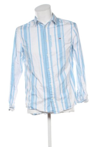Męska koszula Tommy Jeans, Rozmiar S, Kolor Kolorowy, Cena 160,75 zł, #136926402