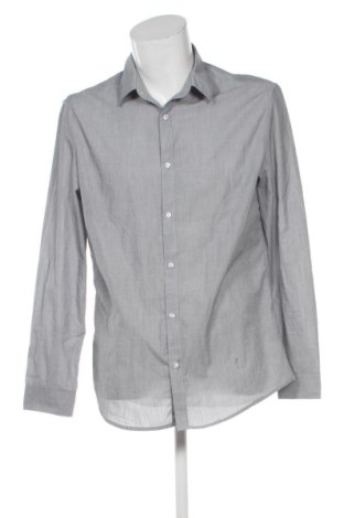 Herrenhemd H&M, Größe L, Farbe Grau, Preis 9,99 €, #136935356