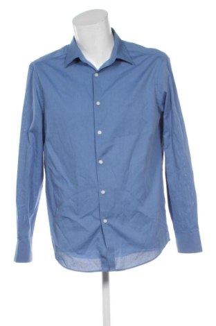 Мъжка риза Zara, Размер XL, Цвят Син, Цена 16,36 €, #136942739
