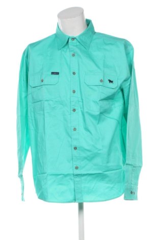 Herrenhemd Ringers Western, Größe XL, Farbe Blau, Preis 26,99 €, #136943359