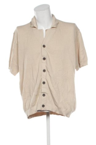 Herrenhemd Unbranded, Größe 3XL, Farbe Beige, Preis € 17,99, #136944577