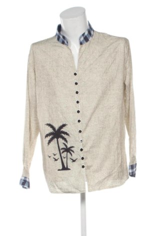 Herrenhemd Unbranded, Größe L, Farbe Beige, Preis € 8,70, #136954254