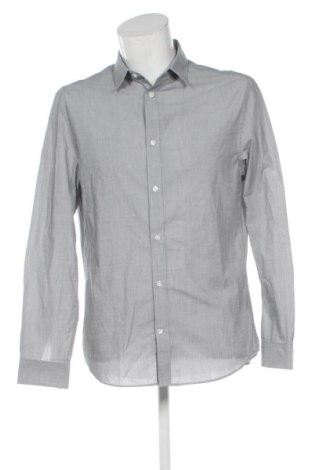 Herrenhemd H&M, Größe L, Farbe Grau, Preis € 9,00, #136957856