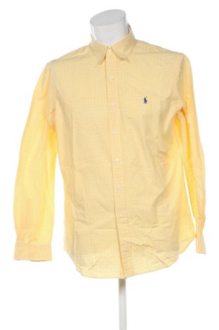 Мъжка риза Ralph Lauren, Размер L, Цвят Жълт, Цена 67,00 €, #136968258