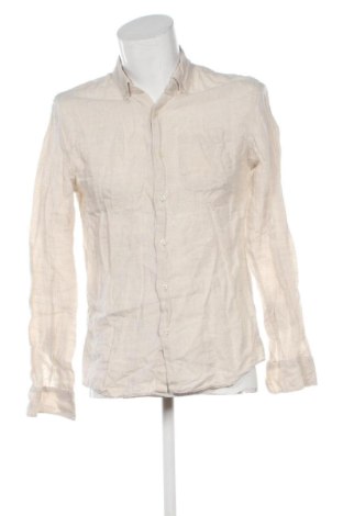 Мъжка риза Mango, Размер S, Цвят Екрю, Цена 9,00 €, #136972618