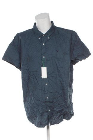 Мъжка риза Unbranded, Размер 4XL, Цвят Син, Цена 20,96 €, #136939233