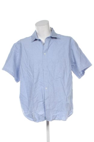 Ανδρικό πουκάμισο Unbranded, Μέγεθος XXL, Χρώμα Μπλέ, Τιμή 22,99 €, #136941477