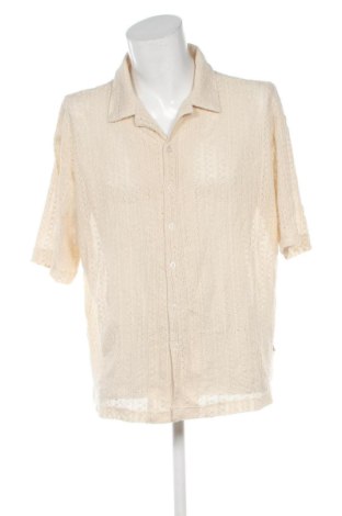 Cămașă de bărbați Rebel, Mărime XL, Culoare Ecru, Preț 124,99 Lei, #136942055