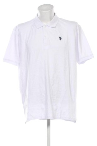Мъжка тениска U.S. Polo Assn., Размер 3XL, Цвят Бял, Цена 28,63 €, #136872232