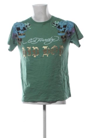 Herren Shirt Ed Hardy, Größe S, Farbe Grün, Preis 21,00 €, #136902225