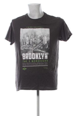 Tricou de bărbați Primark, Mărime L, Culoare Gri, Preț 55,99 Lei, #136917262
