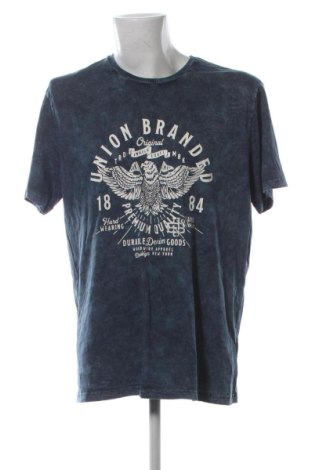 Męski T-shirt Peacocks, Rozmiar XL, Kolor Niebieski, Cena 58,94 zł, #136917286