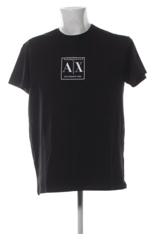 Męski T-shirt Emporio Armani, Rozmiar 3XL, Kolor Czarny, Cena 214,34 zł, #136925120