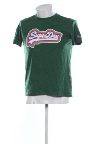 Męski T-shirt Superdry, Rozmiar L, Kolor Zielony, Cena 62,99 zł, #136927172