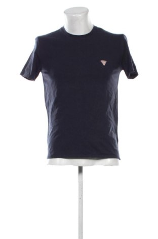 Męski T-shirt Guess, Rozmiar L, Kolor Niebieski, Cena 92,99 zł, #136927397