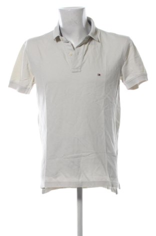 Tricou de bărbați Tommy Hilfiger, Mărime L, Culoare Ecru, Preț 213,06 Lei, #136930913