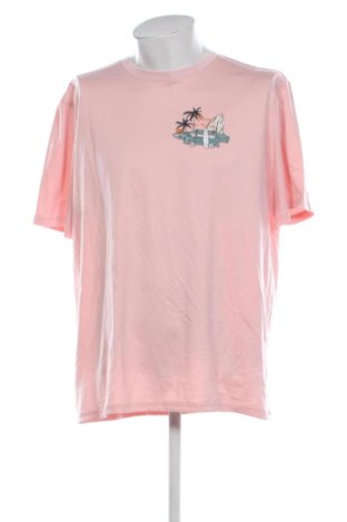 Ανδρικό t-shirt Manfinity, Μέγεθος XXL, Χρώμα Ρόζ , Τιμή 8,99 €, #136933040