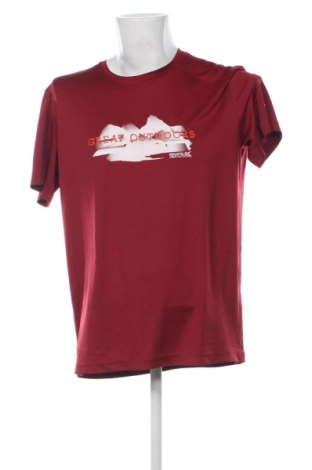 Мъжка тениска Regatta, Размер L, Цвят Червен, Цена 10,73 €, #136942249