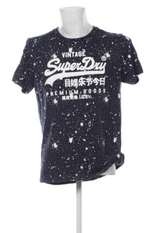 Męski T-shirt Superdry, Rozmiar XL, Kolor Kolorowy, Cena 66,99 zł, #136942269