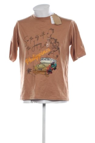 Мъжка тениска Unbranded, Размер L, Цвят Кафяв, Цена 18,40 €, #136942951