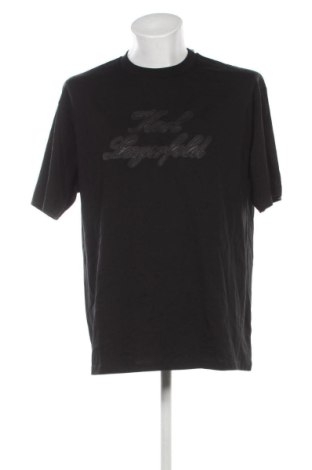 Tricou de bărbați Karl Lagerfeld, Mărime XL, Culoare Negru, Preț 309,99 Lei, #136943761