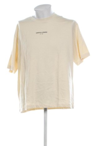 Tricou de bărbați UNFOLLOWED, Mărime L, Culoare Ecru, Preț 167,99 Lei, #136944021