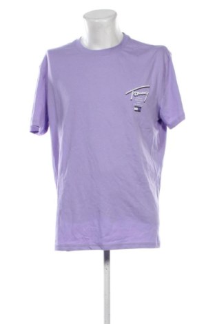 Pánské tričko  Tommy Jeans, Velikost XL, Barva Fialová, Cena  999,00 Kč, #136945330