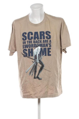 Herren T-Shirt Uniqlo, Größe 3XL, Farbe Beige, Preis € 10,99, #136946303