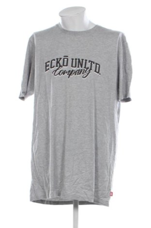 Мъжка тениска Ecko Unltd., Размер 4XL, Цвят Сив, Цена 12,27 €, #136946453