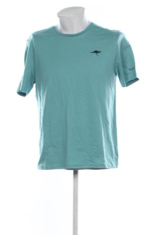 Męski T-shirt Kangaroos, Rozmiar L, Kolor Niebieski, Cena 63,99 zł, #136946733