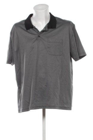 Ανδρικό t-shirt Rivers, Μέγεθος 4XL, Χρώμα Γκρί, Τιμή 11,99 €, #136947814