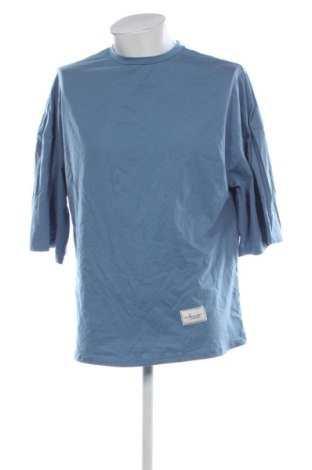 Męski T-shirt SHEIN, Rozmiar L, Kolor Niebieski, Cena 41,99 zł, #136953649