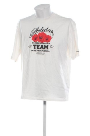 Herren Shirt Adidas, Größe M, Farbe Weiß, Preis 31,99 €, #136954317