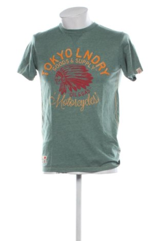 Мъжка тениска Tokyo Laundry, Размер S, Цвят Зелен, Цена 10,22 €, #136954402