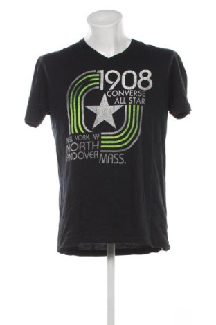 Męski T-shirt Converse, Rozmiar XL, Kolor Czarny, Cena 84,99 zł, #136955474