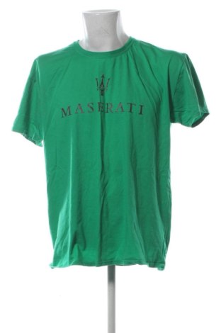 Ανδρικό t-shirt Maserati, Μέγεθος XXL, Χρώμα Πράσινο, Τιμή 25,00 €, #136955672