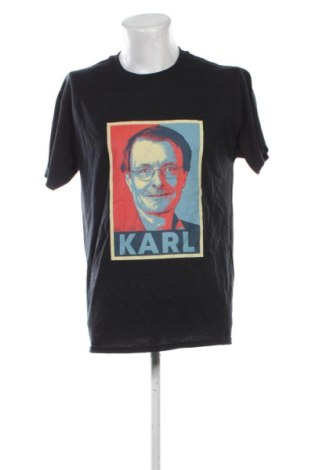Мъжка тениска Gildan, Размер XL, Цвят Черен, Цена 10,73 €, #136956383