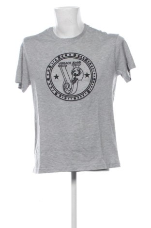 Tricou de bărbați Versace Jeans, Mărime XL, Culoare Gri, Preț 197,99 Lei, #136956388