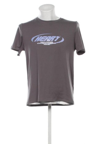 Tricou de bărbați Heart, Mărime M, Culoare Gri, Preț 62,99 Lei, #136957780
