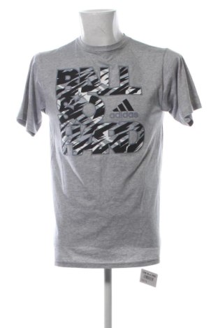 Ανδρικό t-shirt Adidas, Μέγεθος M, Χρώμα Γκρί, Τιμή 18,00 €, #136958980